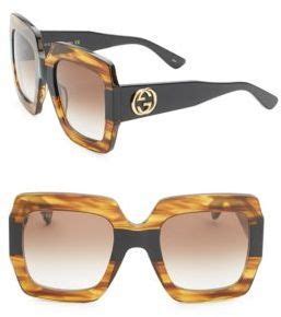 gucci 54mm designer sunglasses.